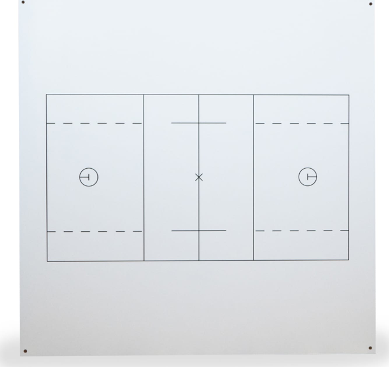 Panls Lacrosse4x4 - Magnetic CeramicSteel Whiteboard