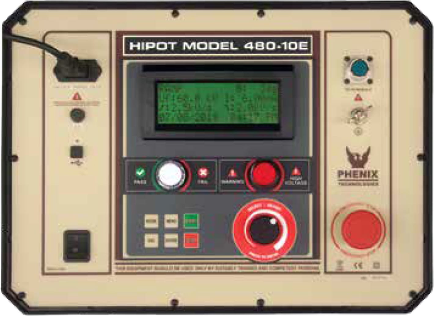 Phenix 480-10E - Smart DC Hipot