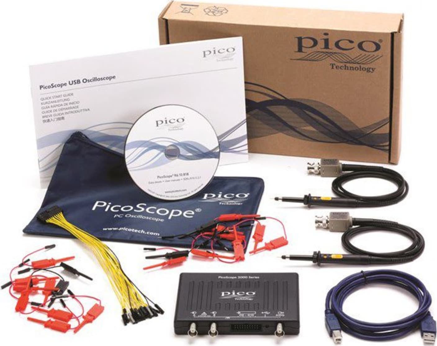 PicoScope 2000 Series - 2-Channel MSO Kit