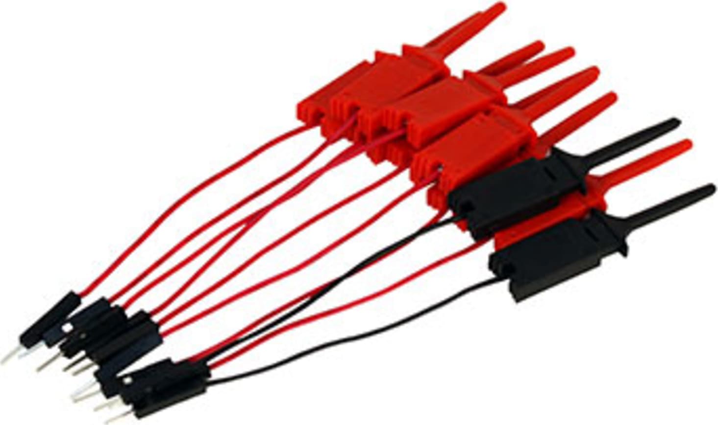 Pico TA139 Pack of 10 Digital test clips (8 x red, 2 x black)