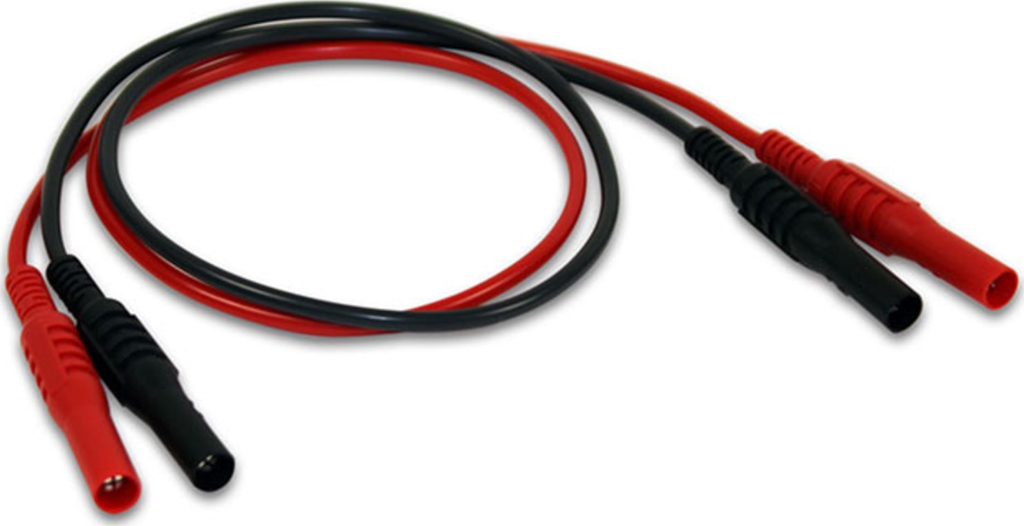 Pico TA308 Shrouded 4mm to 4mm Lead (1000V CAT III, 0.5m black)