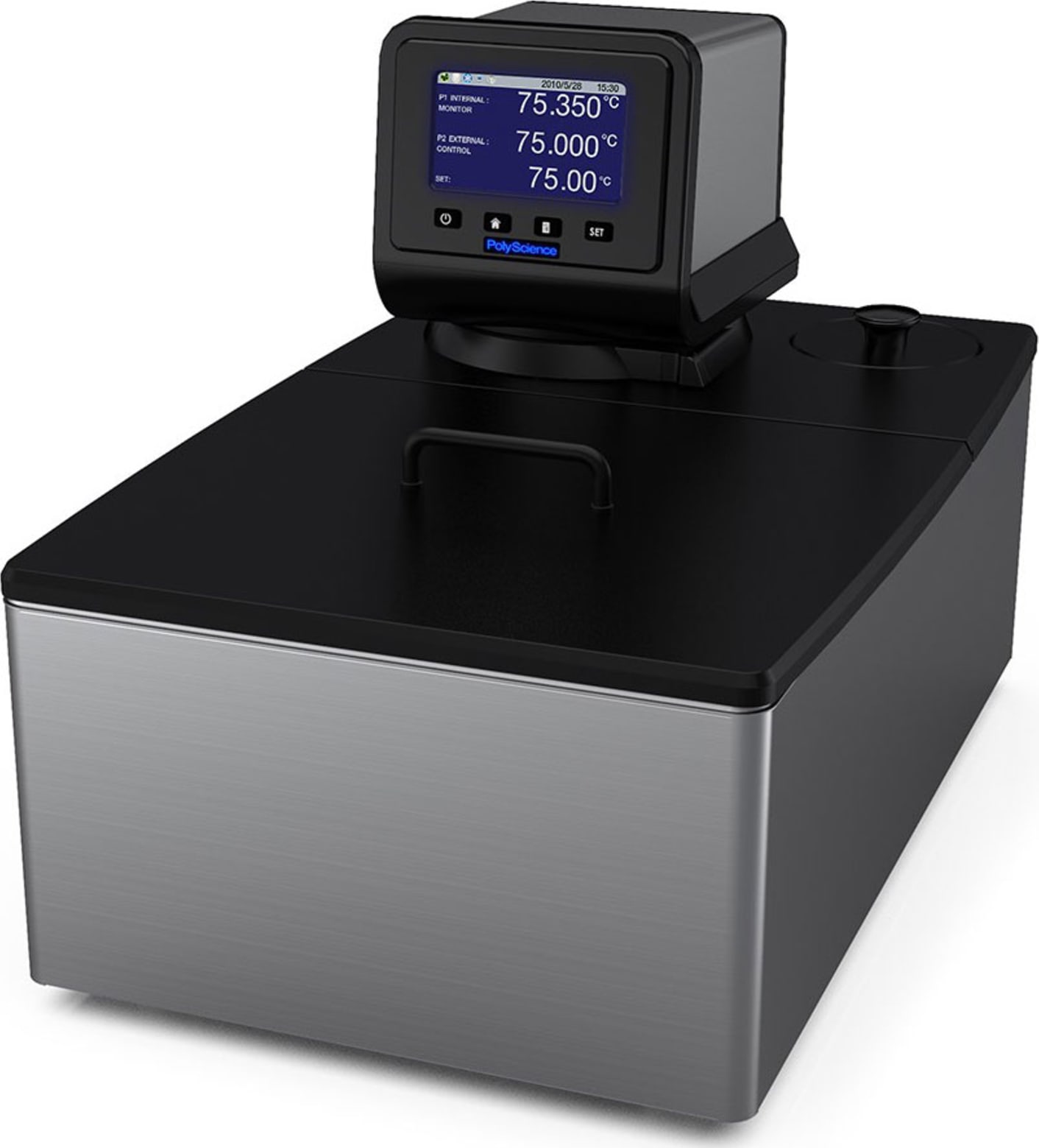 PolyScience AP20S150 20L Stainless Steel Open Bath Systems with Advanced Programmable Temperature Controller