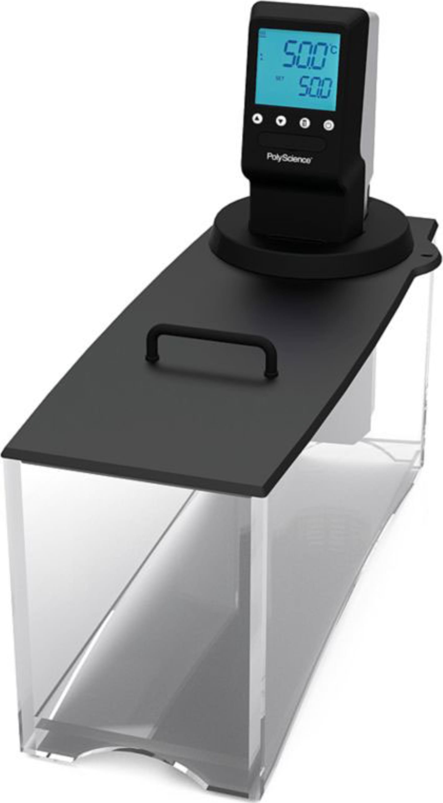 PolyScience MX14P100 14L Polycarbonate Open Bath Systems with MX Temperature Controller