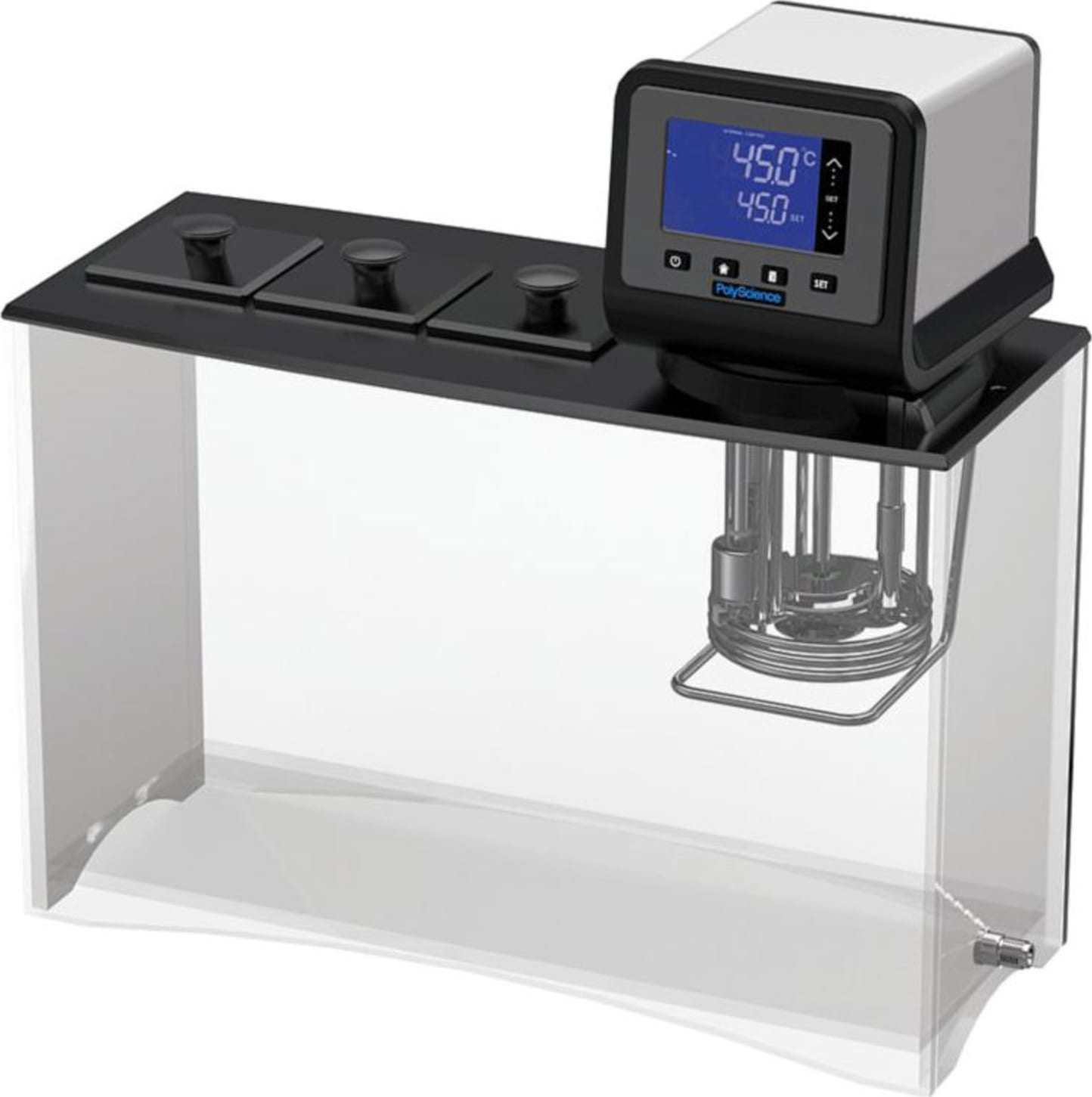 Polyscience SD29VB3S 29L Polycarbonate Viscosity Baths with Standard Digital Temperature Controller