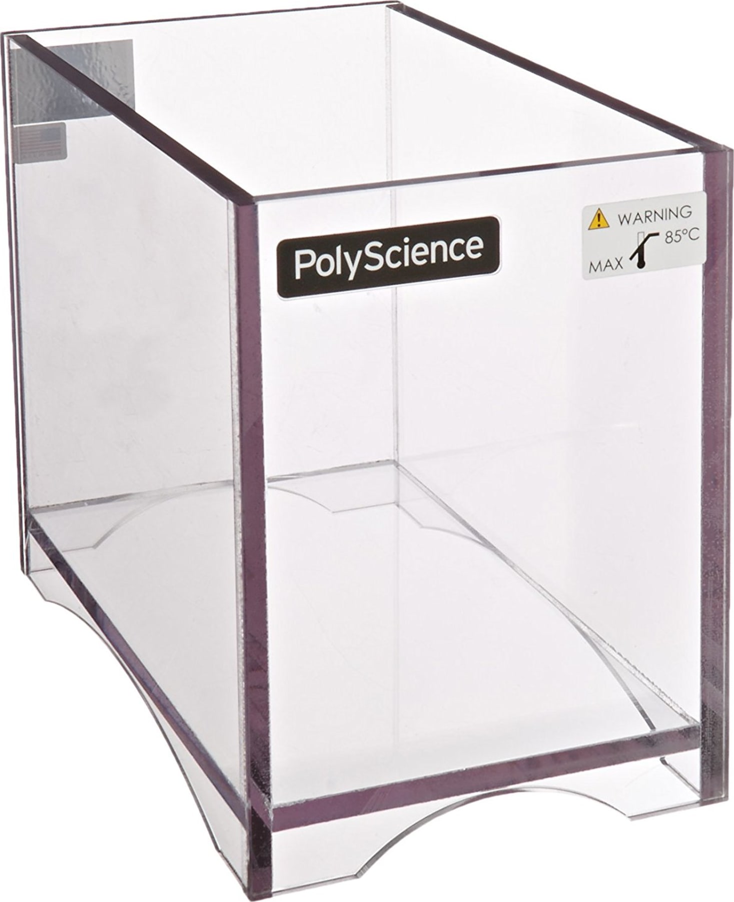 PolyScience T08PA1 8L Polycarbonate Open Tank