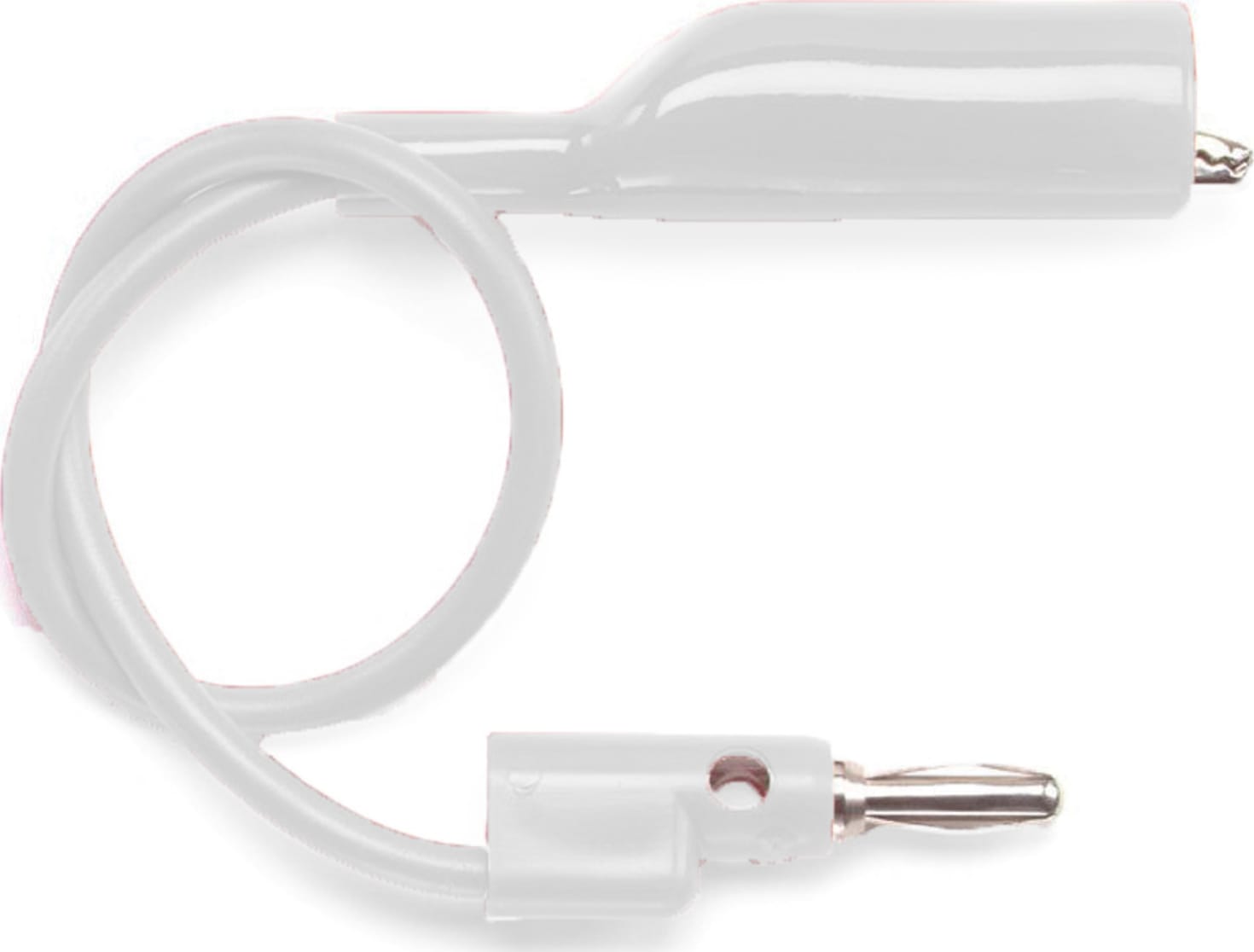 Pomona 1166-60-9 Alligator Clip, Banana Plug - White