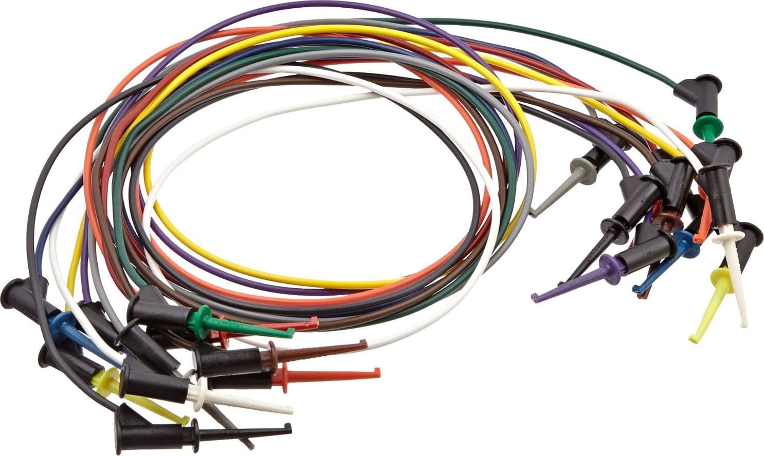 Pomona 5525 MicroGrabber Test Clip Patch Cord Kit