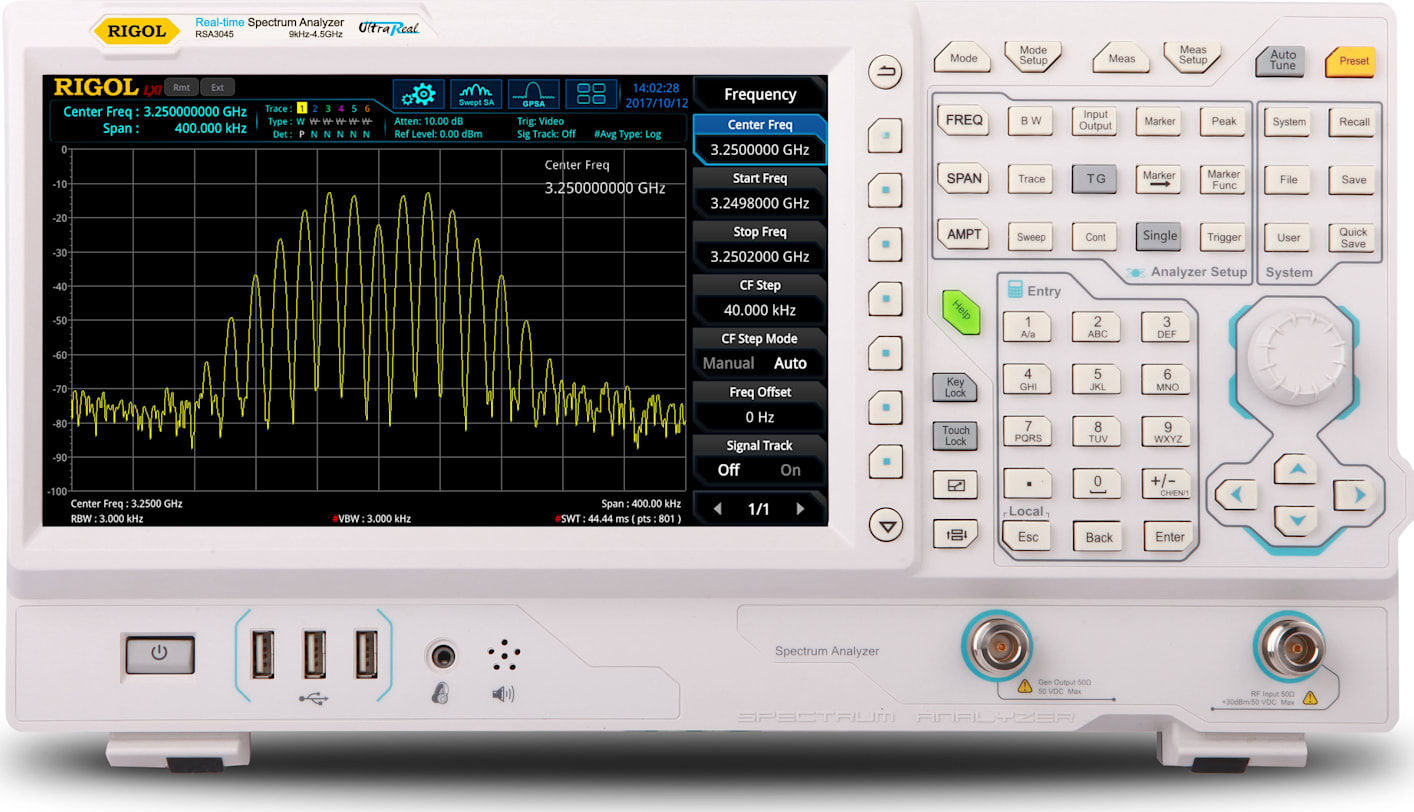 Rigol RSA3000 Software Options