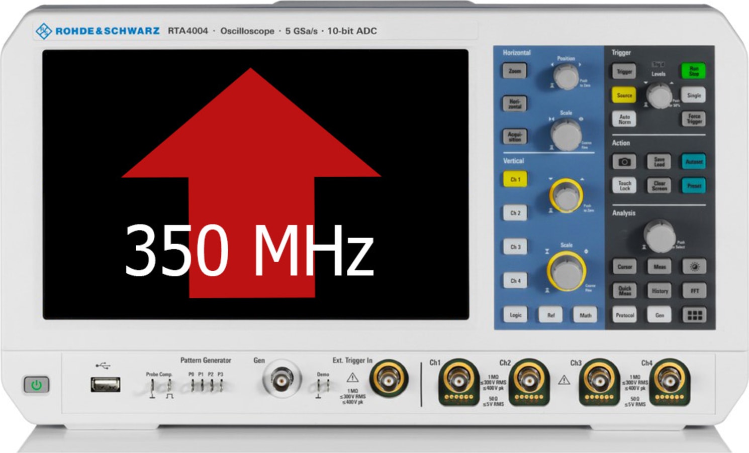 Rohde and Schwarz RTA-B243 - 350 MHz Bandwidth Upgrade for the RTA4000 