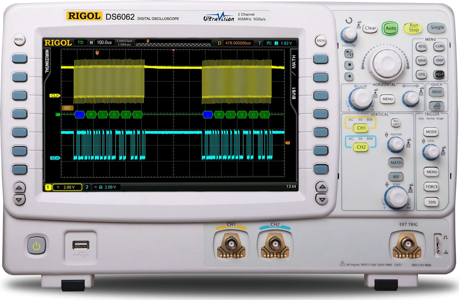 Rigol DS6062 600 MHz 2 Channel Digital Oscilloscope