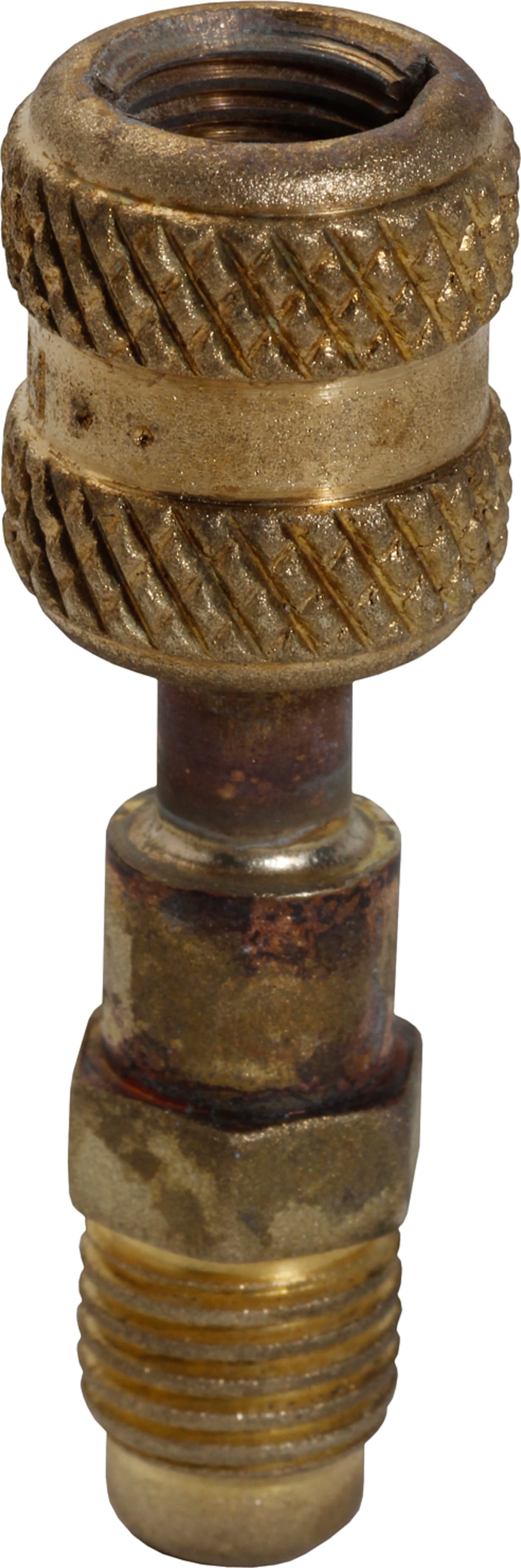 Robinair 10468A Straight Style Adapters, 1/4" MFL x 3/16" FFL