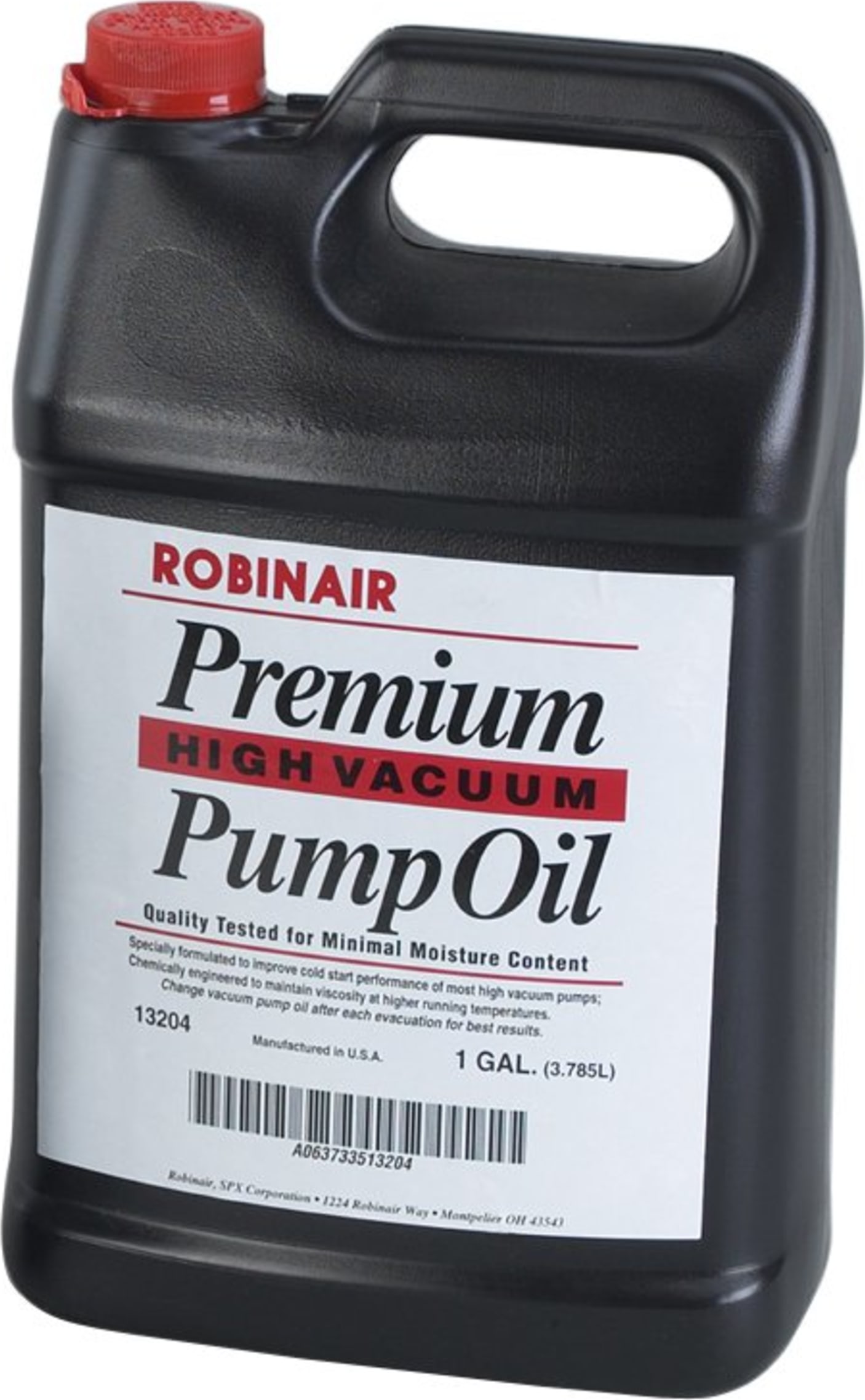 Robinair 13204 Premium Vacuum Pump Oil, Gallon Bottle