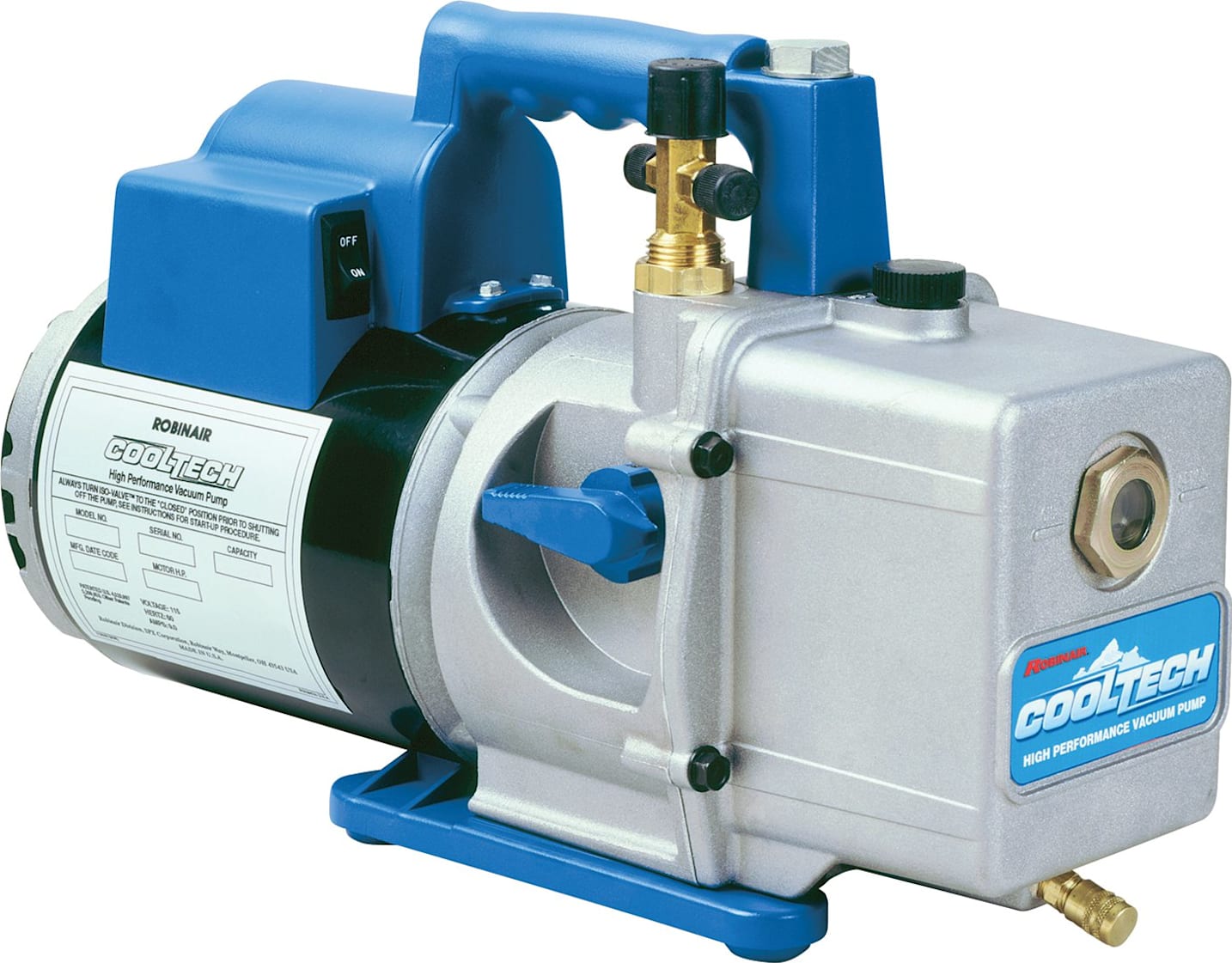 Robinair 15600 Cool Tech Vacuum Pump, 6 CFM