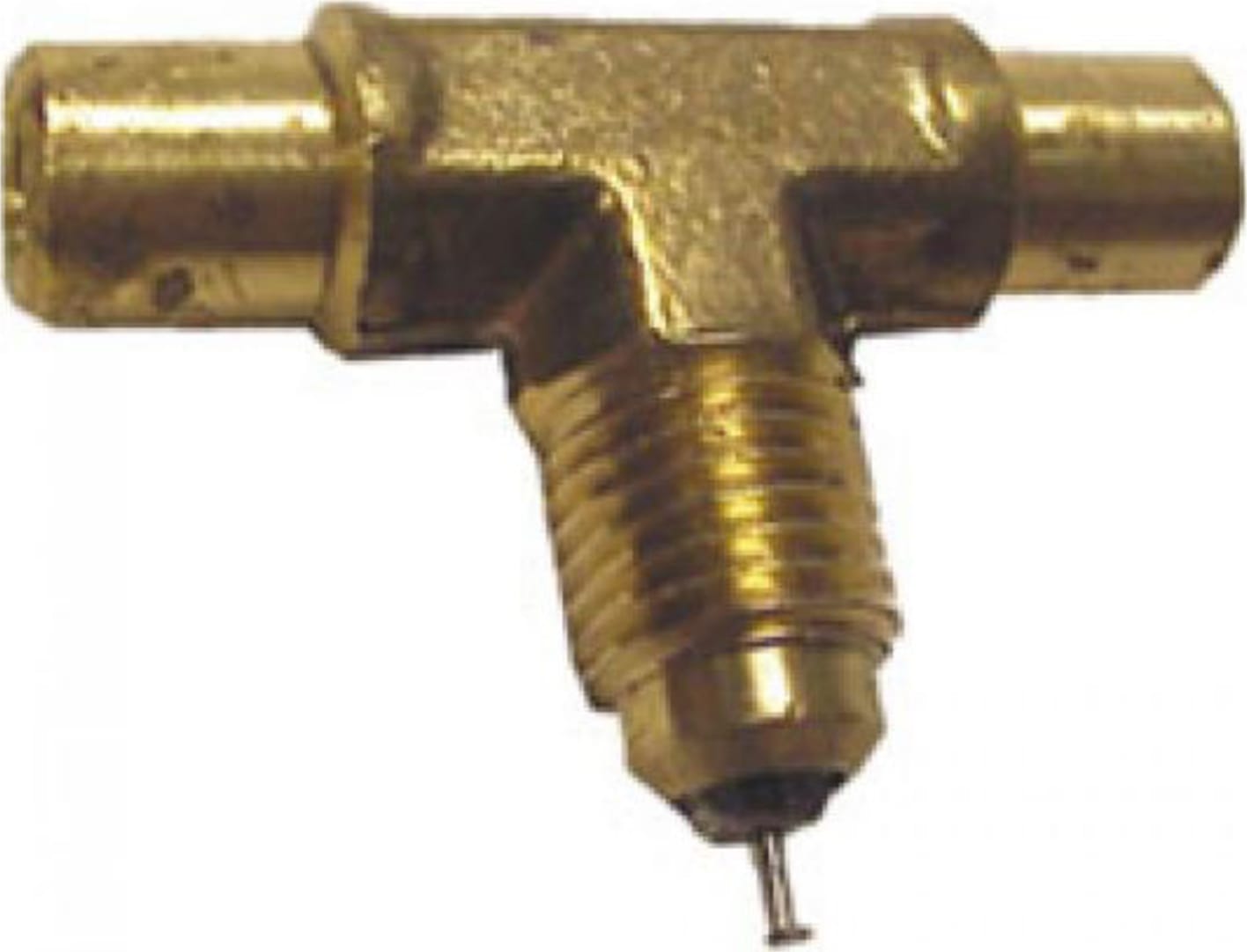 Robinair 40384 1/4 MFL Branch with Core x 3/8 OD Tube or 1/2 OD Solder, pkg/3