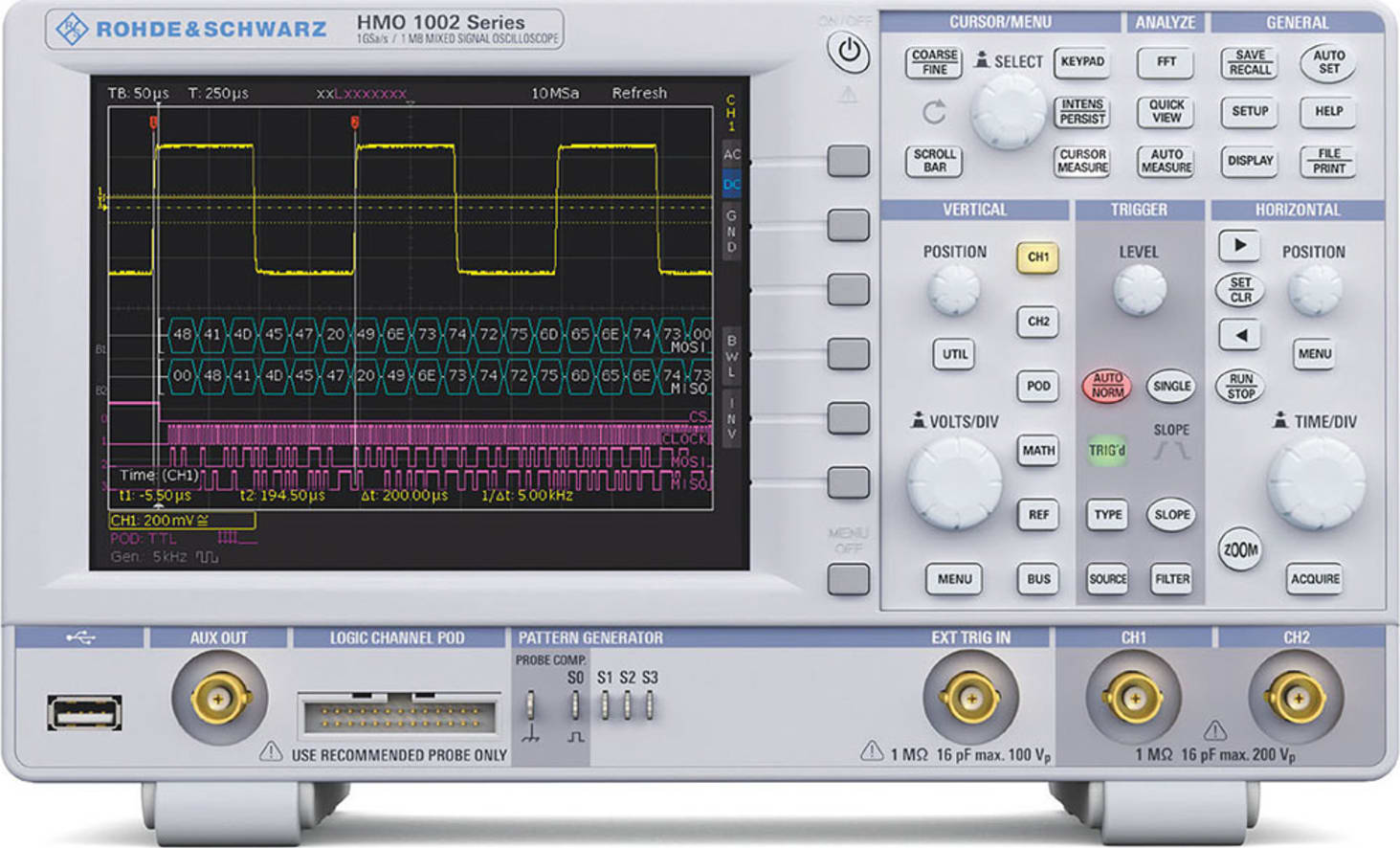 Rohde & Schwarz HMO1002 Digital Oscilloscope