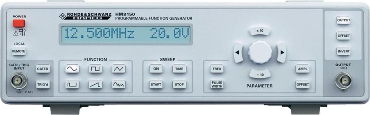 Rohde Schwarz HM8150 Function Generator