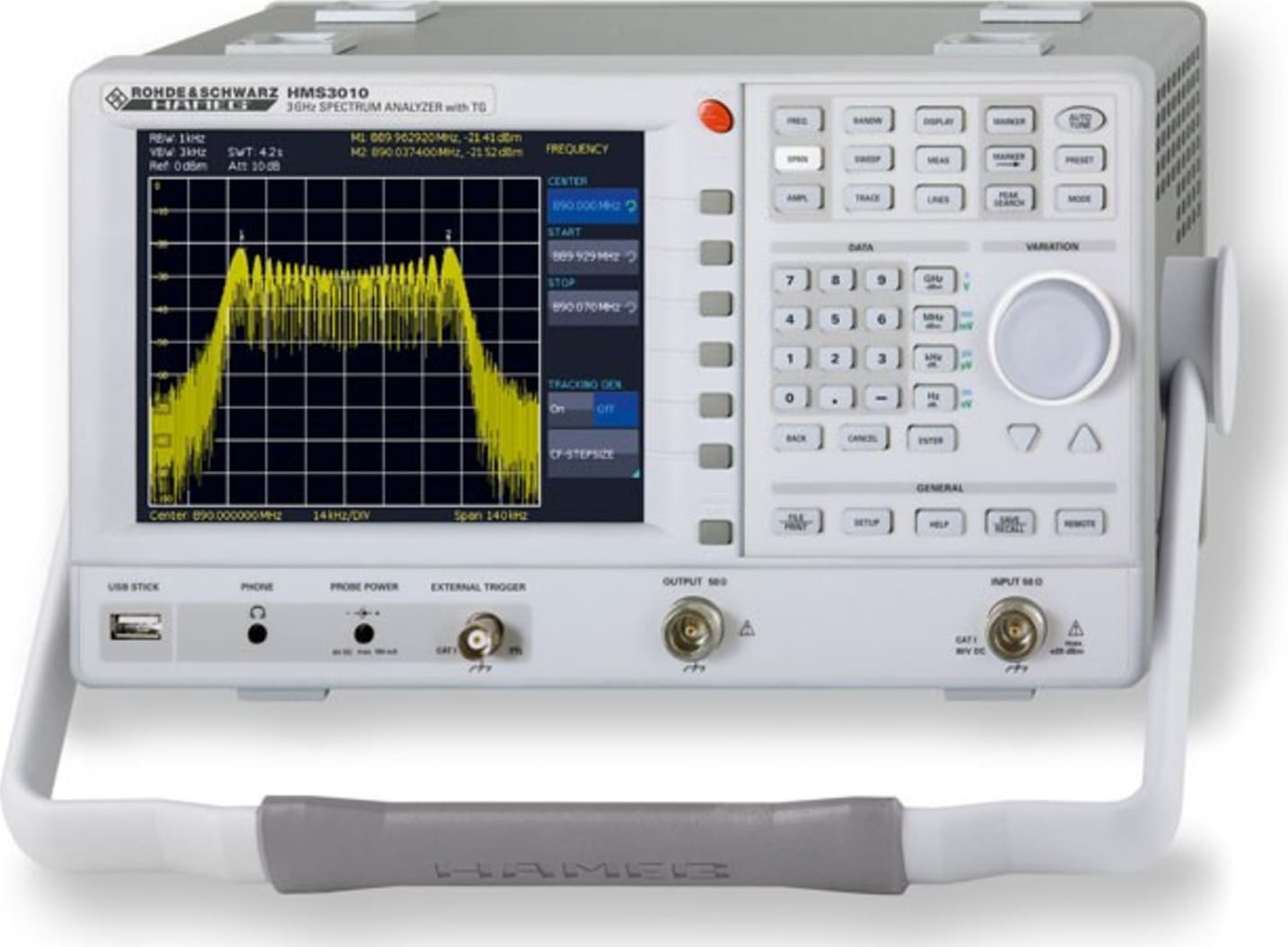 Rohde & Schwarz HMS3000 Spectrum Analyzer 3 GHz 