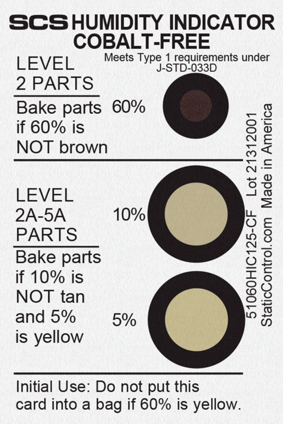 SCS 51060HIC125-CF - Card