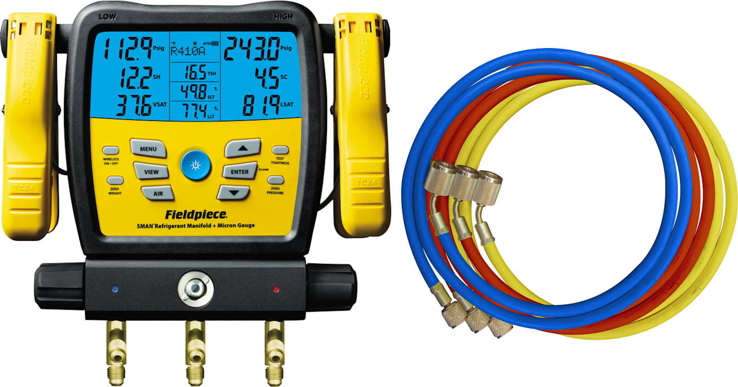 Fieldpiece SMAN380V and Mastercool 46360