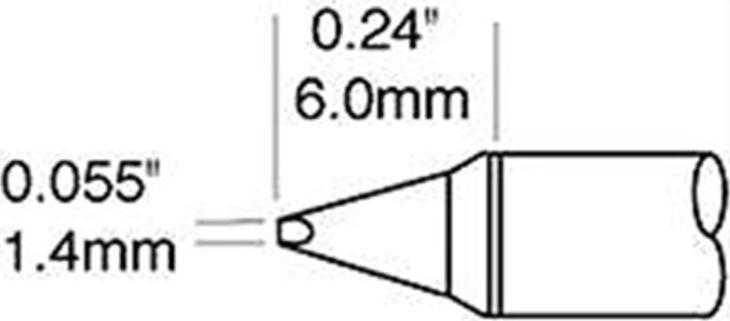 STTC Chisel 30 Deg P 1.4mm x 6.0mm