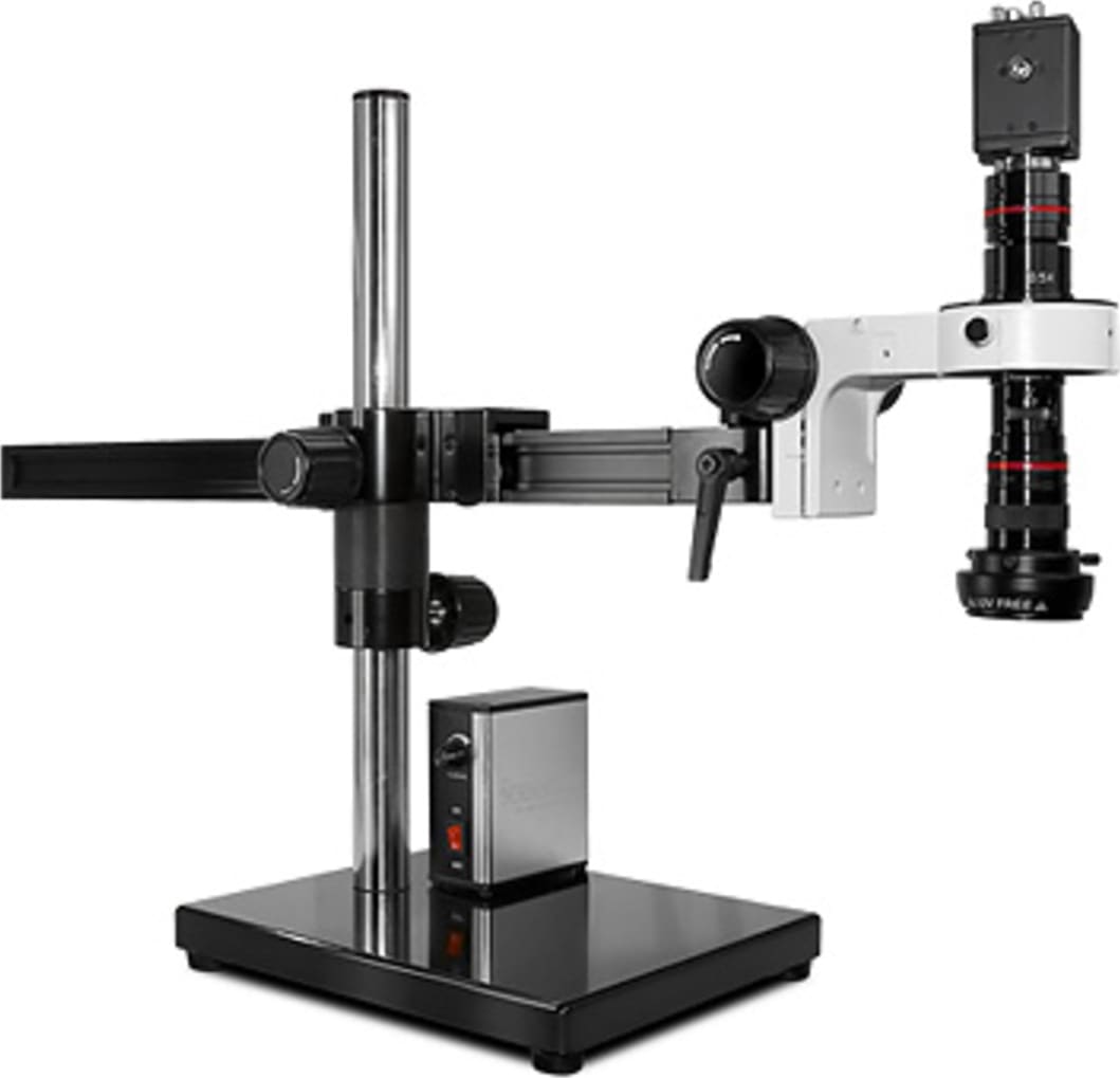 Scienscope MZ7A-PK5-LED-U Micro Lens with USB2.0 Camera - Adjustable LED Light Featuring NEW Gliding Arm Boom Stand
