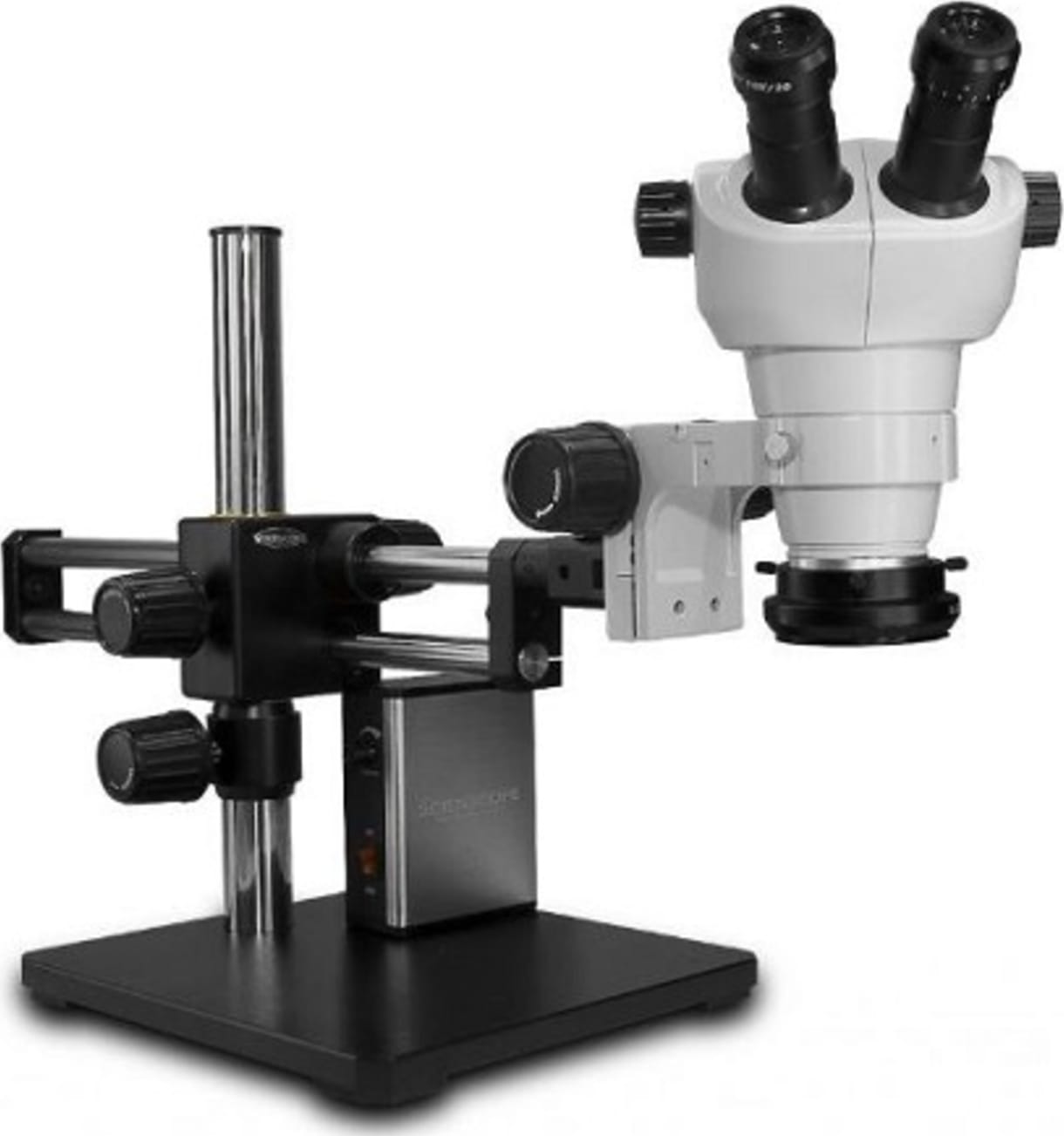 Scienscope SZ-PK5-LED-D SSZ-II Body on Dual Arm Boom Stand - Adjustable Led Ring Light