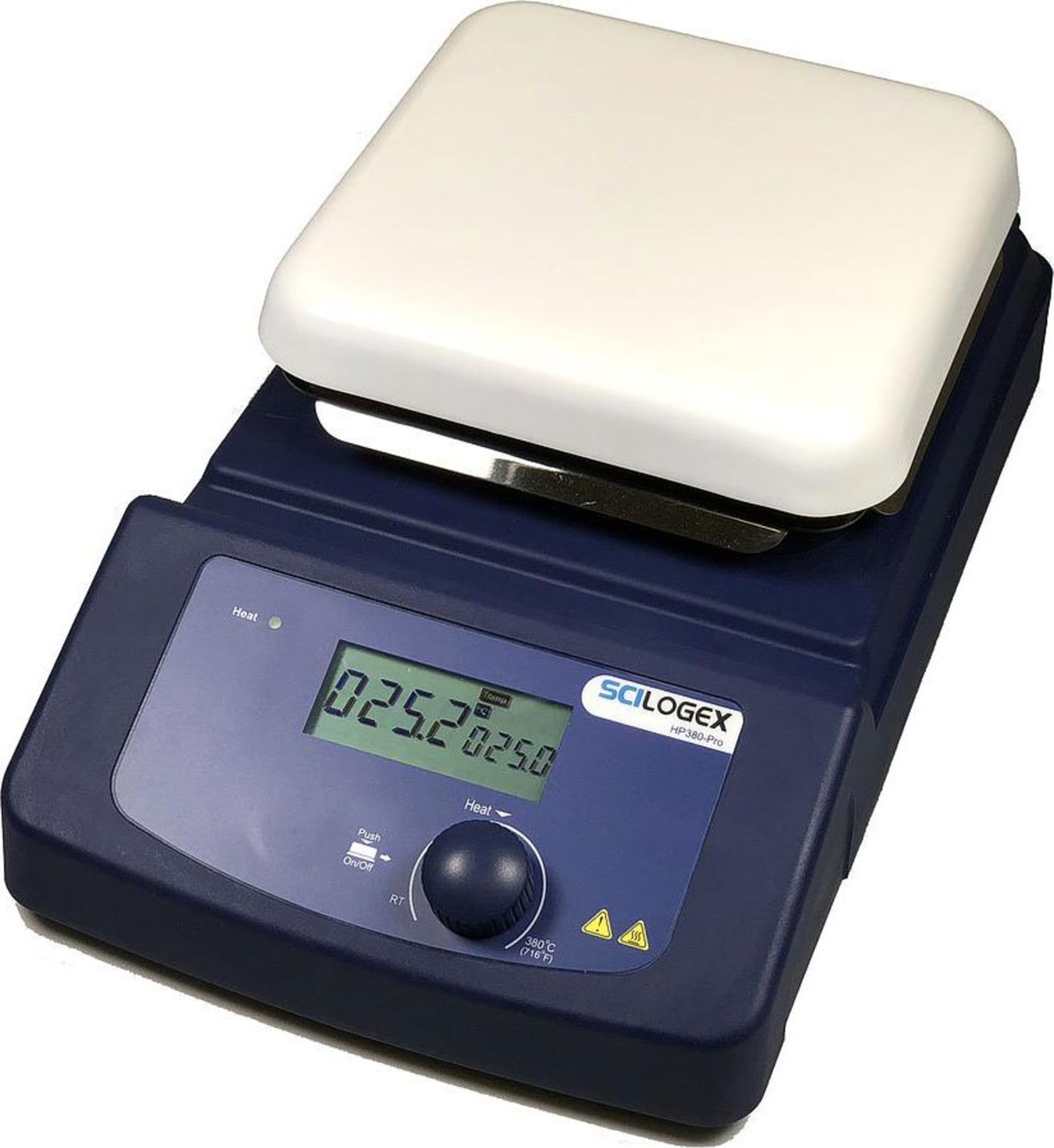 Scilogex 50311511149999 HP380-Pro 5.5 x 5.5 in. LCD Digital Hotplate, ceramic plate (380C Max.)
