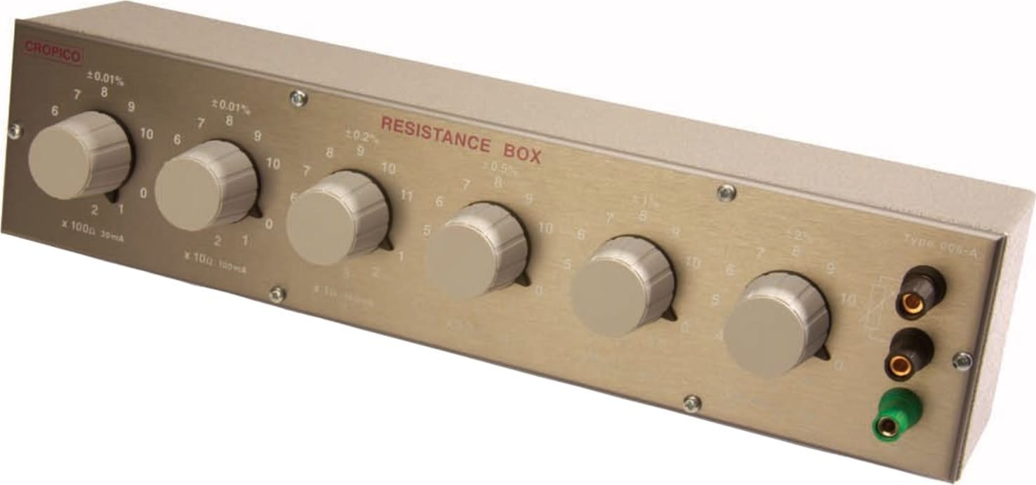 Seaward Cropico Resistance Box 006-A - Representation of entire series - Actual model may differ