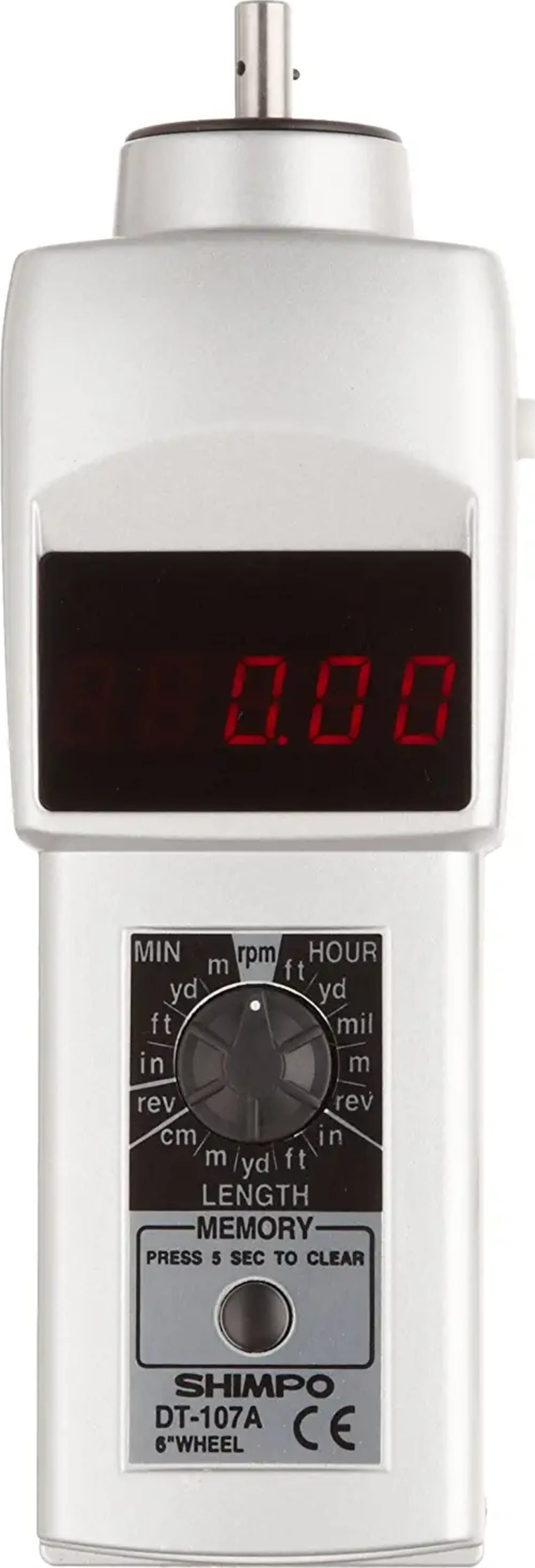 Shimpo DT-107A LED Contact Tachometer