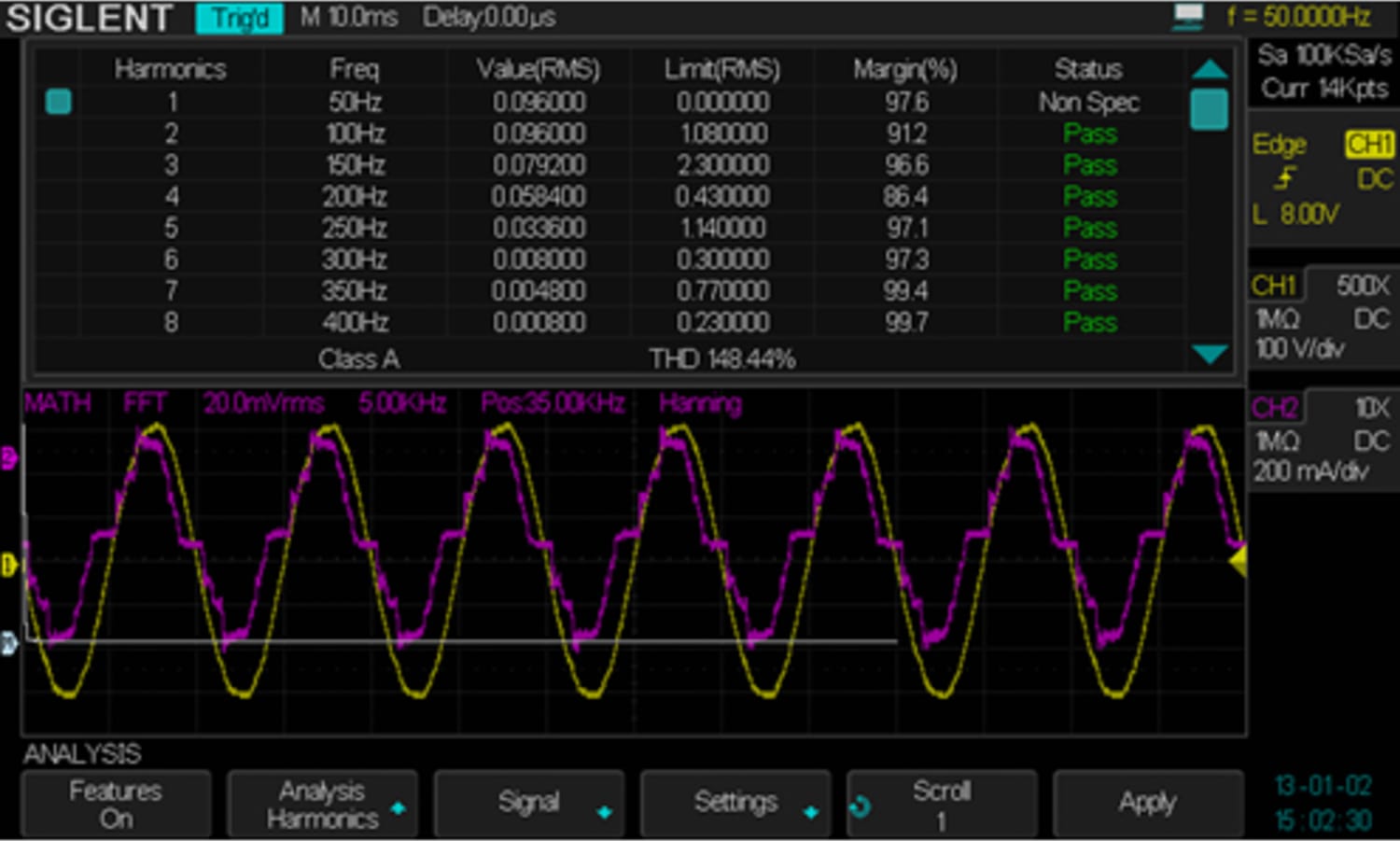 Siglent-SDS-1000X-PA-Power-Analysis-Option