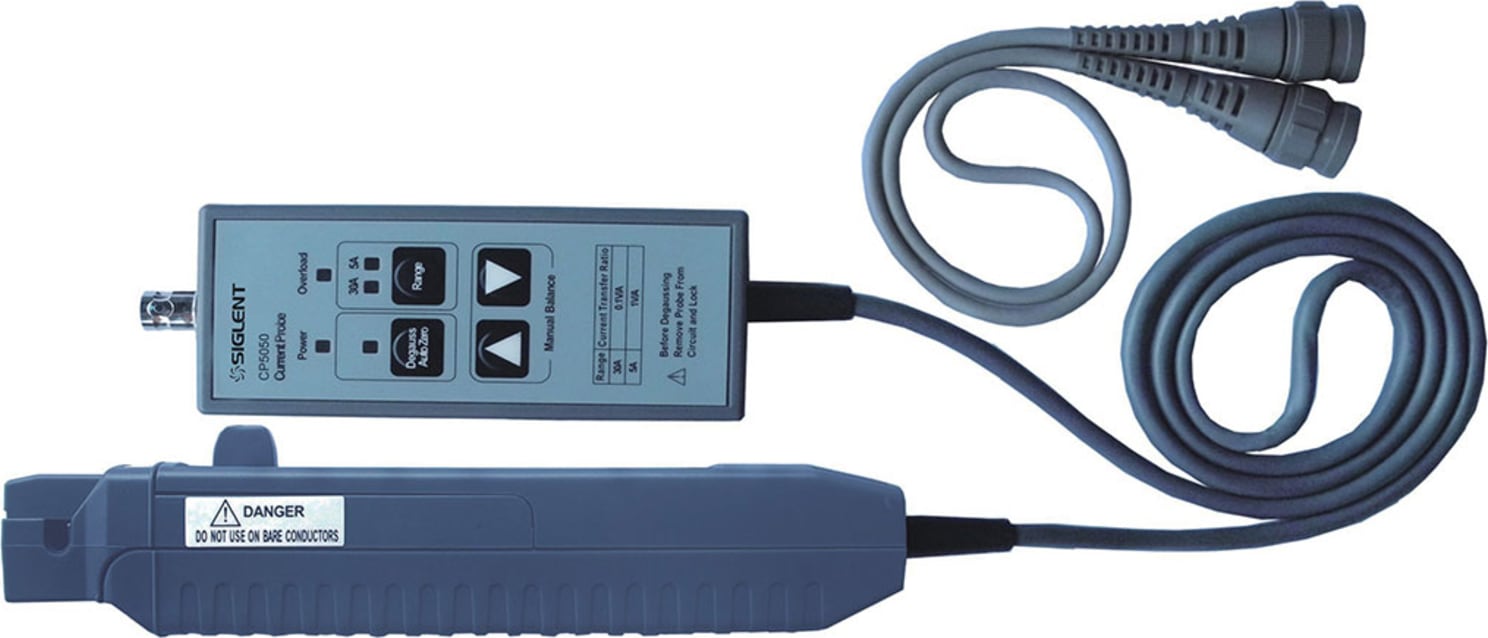 Siglent CP5030 - Current Probe (50 MHz BW, 30 Arms Max. Continuous Current, 50A Peak)