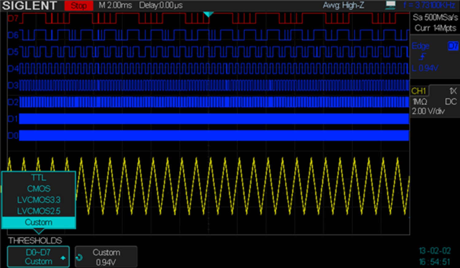 Siglent SDS-2000-LA (sw) MSO Function Software for SDS2000 Oscilloscope