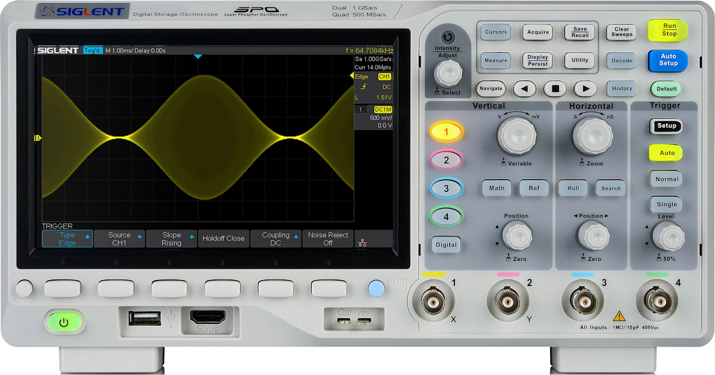 SiglentSDS1000X-E-Front