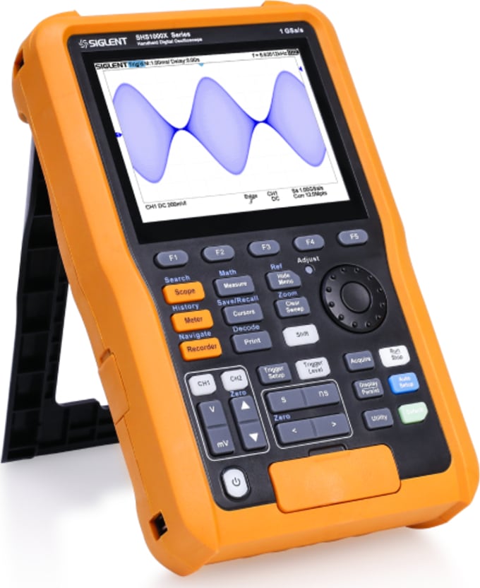 Siglent SHS1202X Series Front View