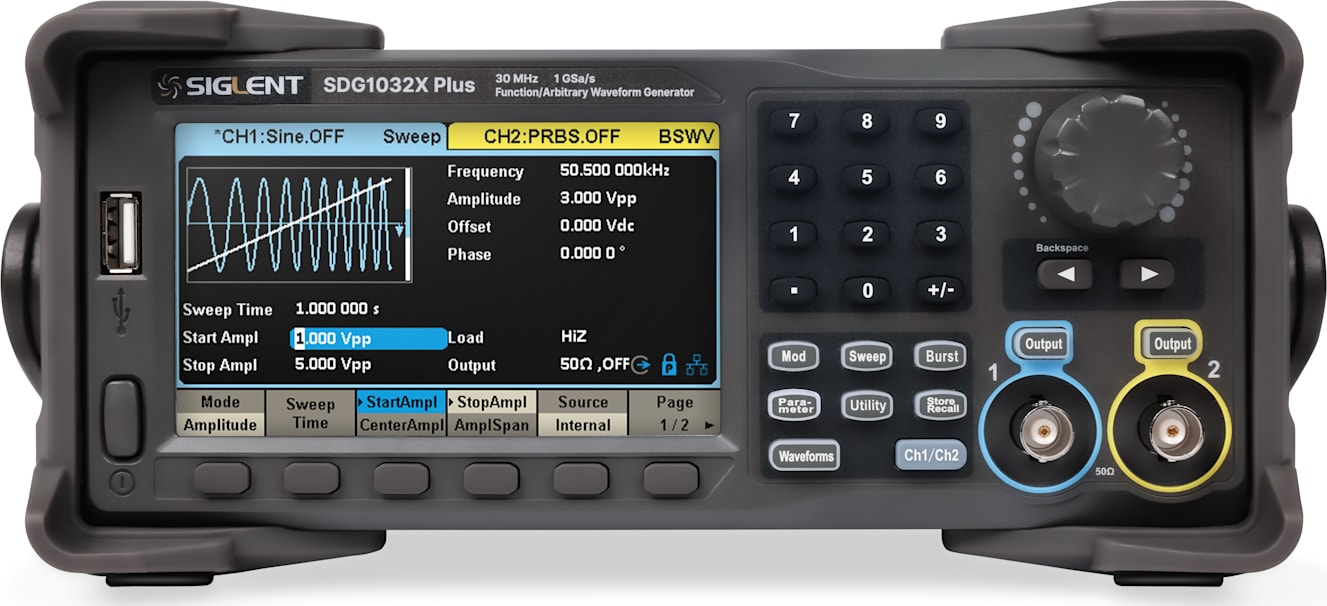 Siglent SDG1032X Plus - Function/Arbitrary Waveform Generator (30