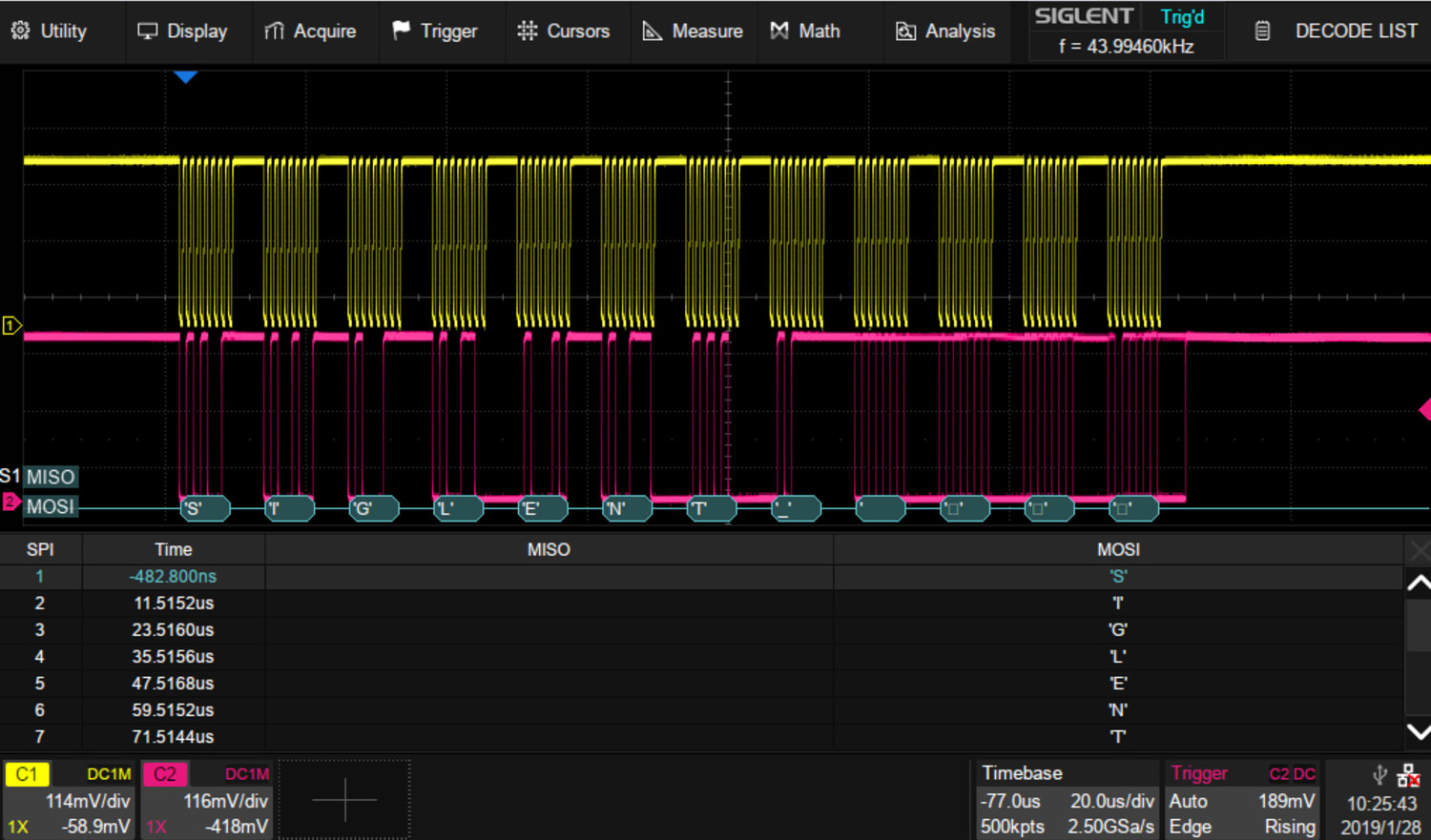 Siglent SDS-5000X-FlexRay