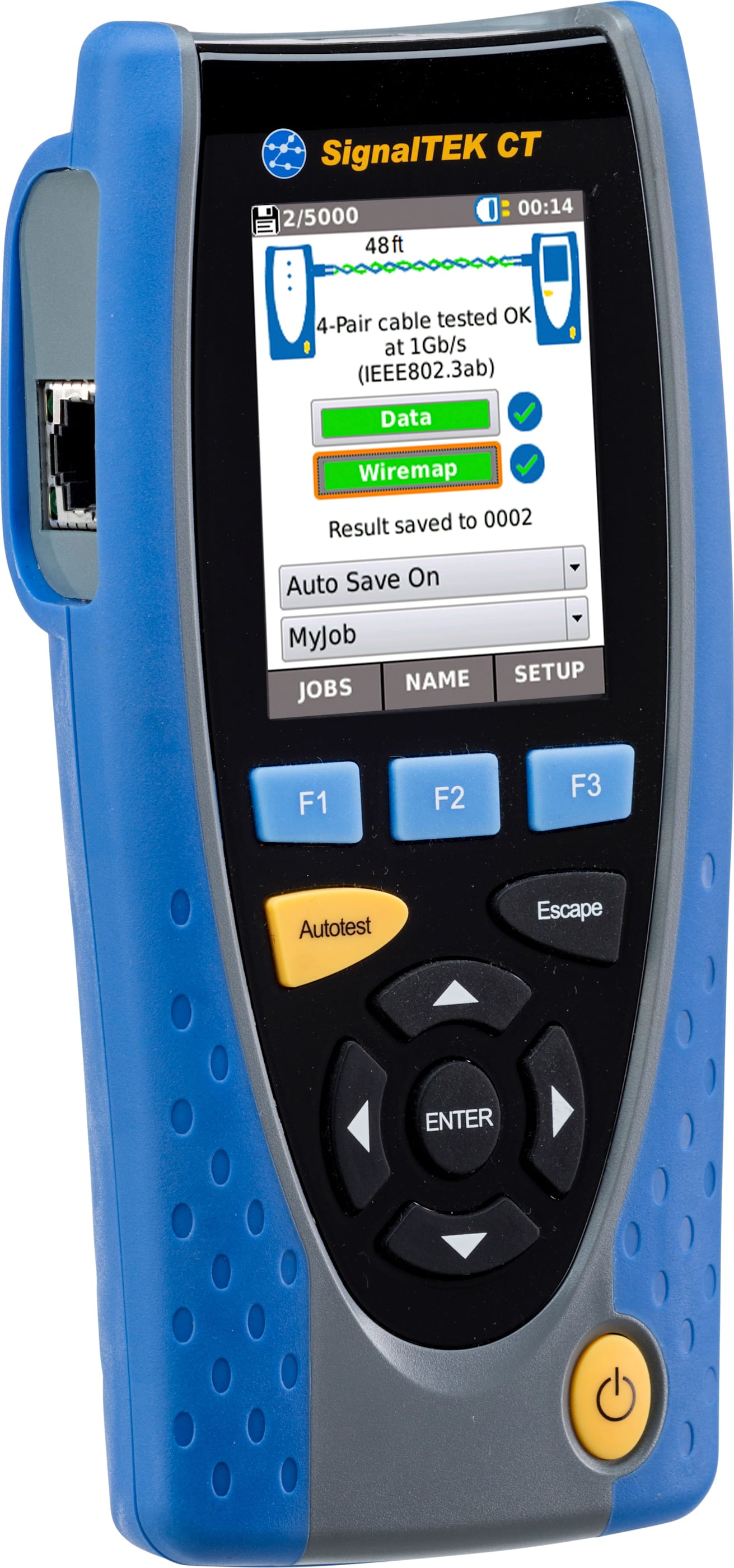 IDEAL Networks R156004 SignalTEK CT Cable Transmission Tester