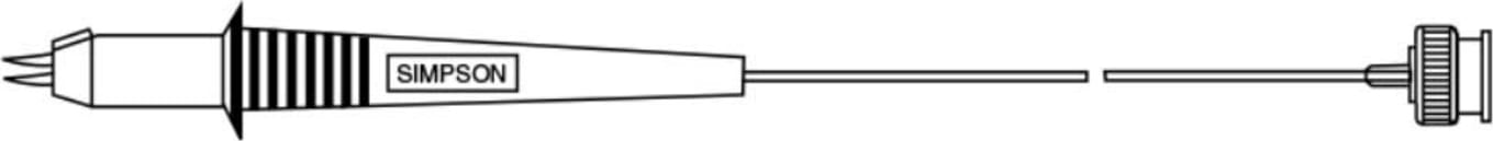 Simpson 02151 Kelvin Test Probe Set