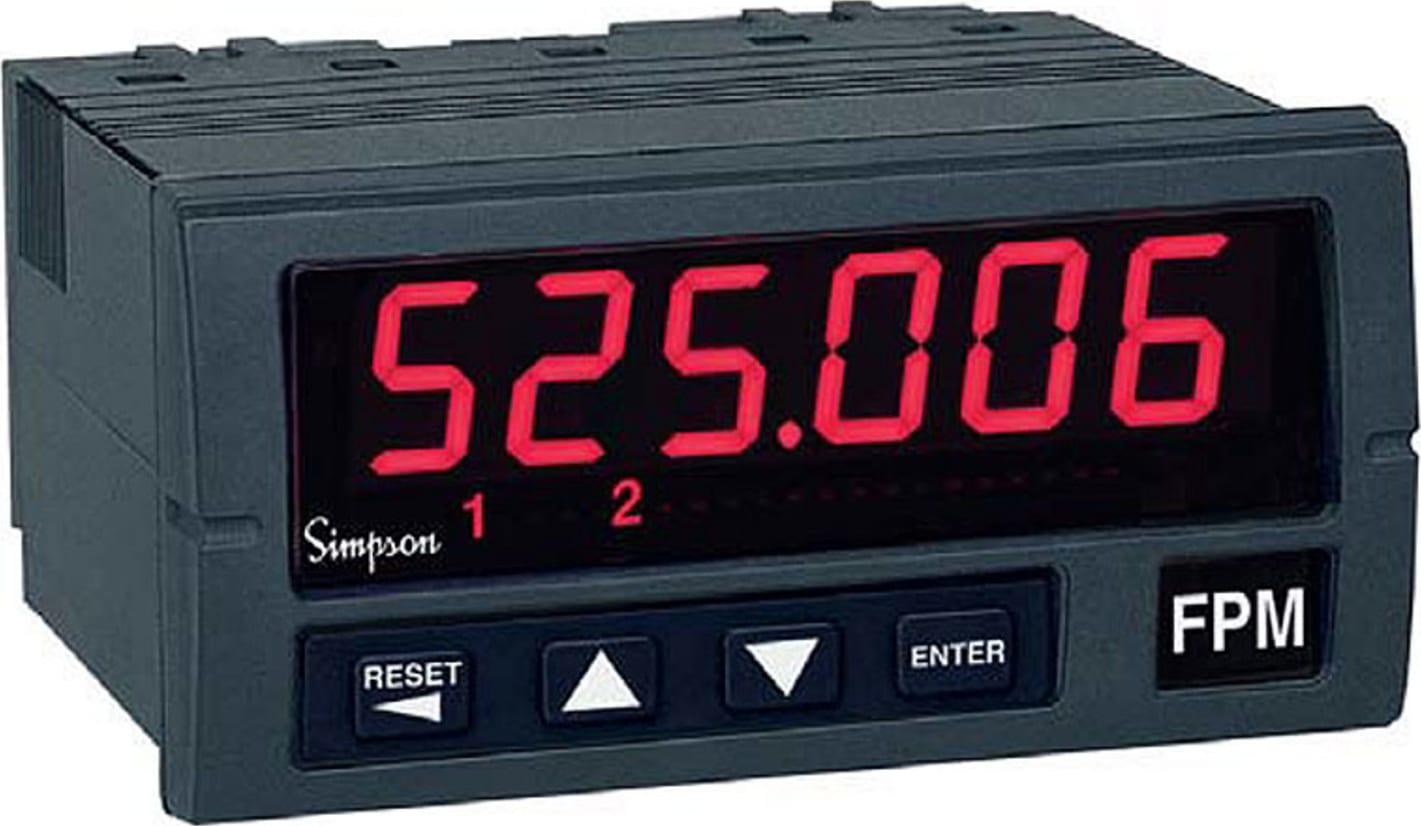 Simpson S661 Series Preset Rate Counter