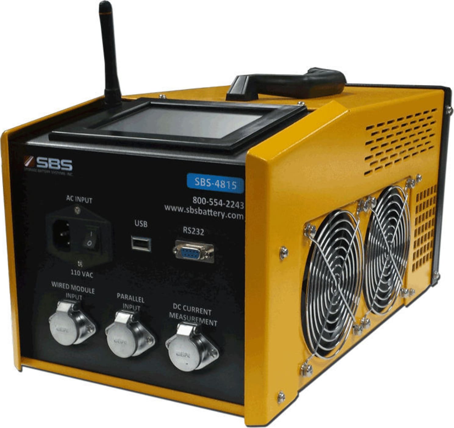 Storage Battery Systems SBS-4815CT- Left View