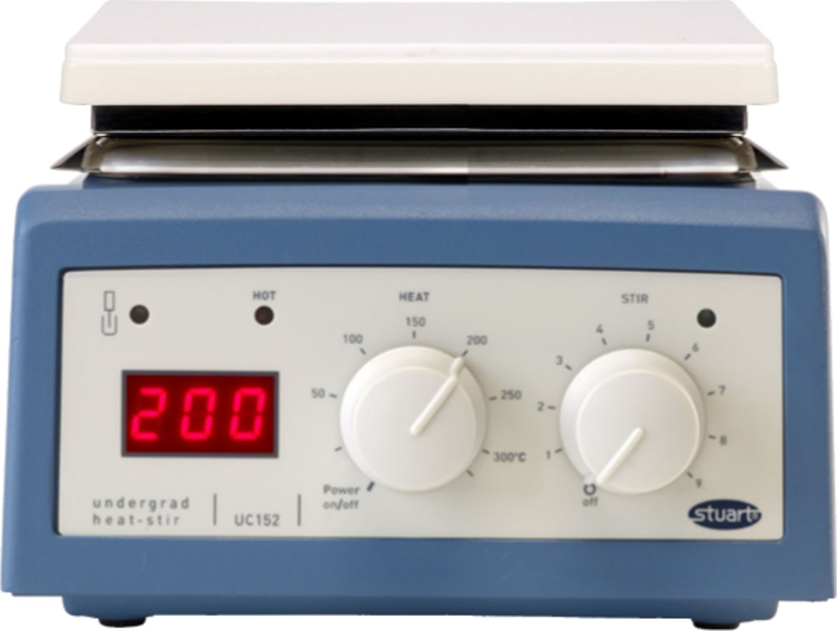 Stuart UC152D Stirrer/Hotplate, Digital Display, Ceramic Plate