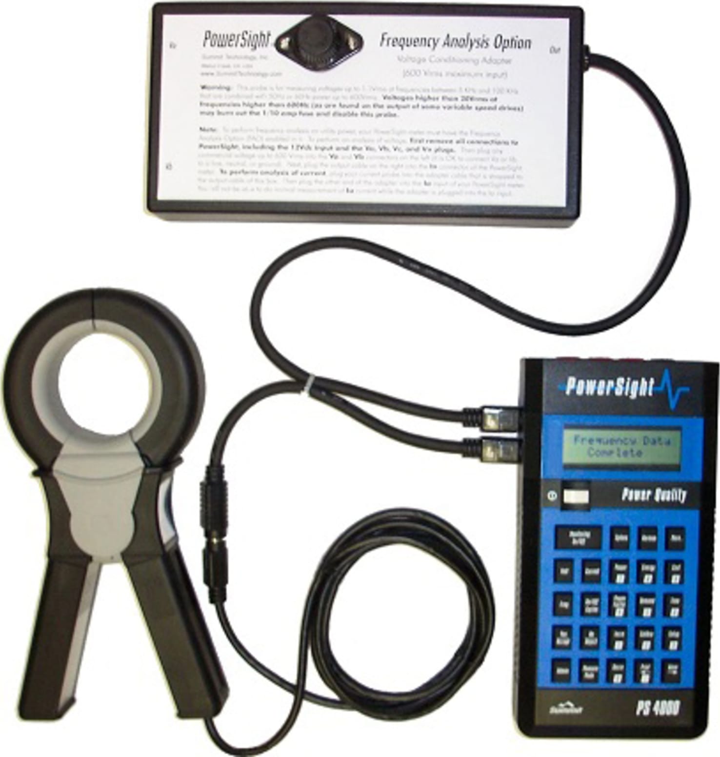 Summit Technology / PowerSight FAO Frequency Analysis Option
