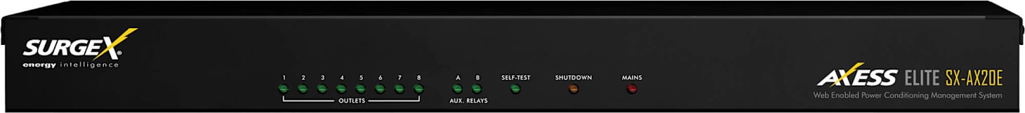 SurgeX SXAX20E Axess Elite Surge Eliminator with IP Remote Control