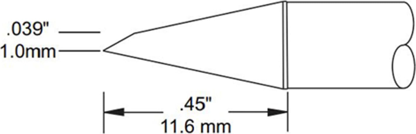 SxP Hoof 1.0mm x 11.6mm
