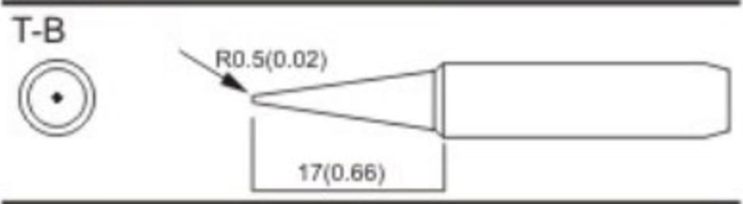 Quick T-B - Conical Soldering Tip
