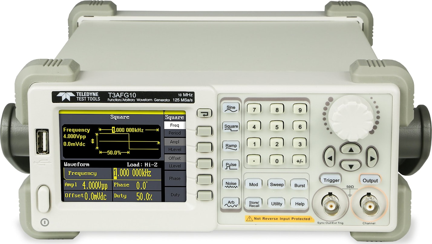 Teledyne Test Tools T3AFG10 - One Channel Arbitrary Waveform Generator, 10 MHz