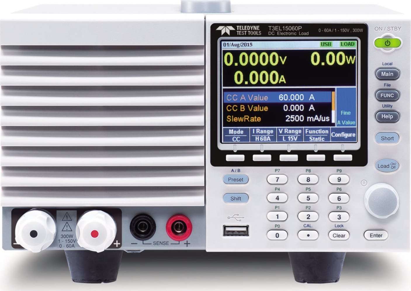 Teledyne LeCroy T3EL15060P - 150V/60A/300W Programmable Single Channel DC Electronic Load