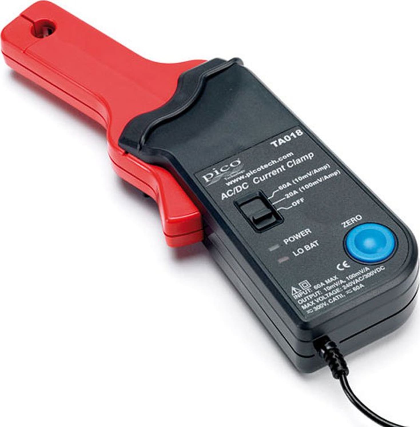 Pico TA018 60A AC/DC Current Probe, BNC Connector