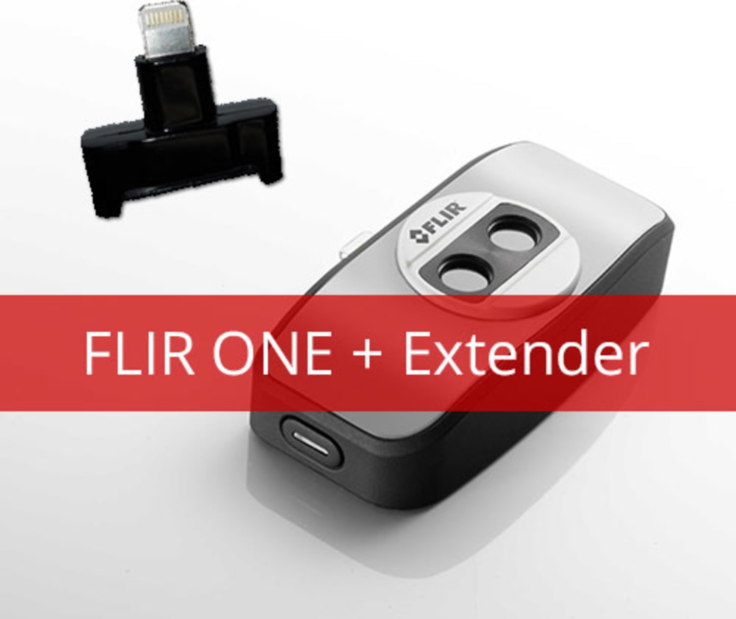 Flir One and Lightning Extender