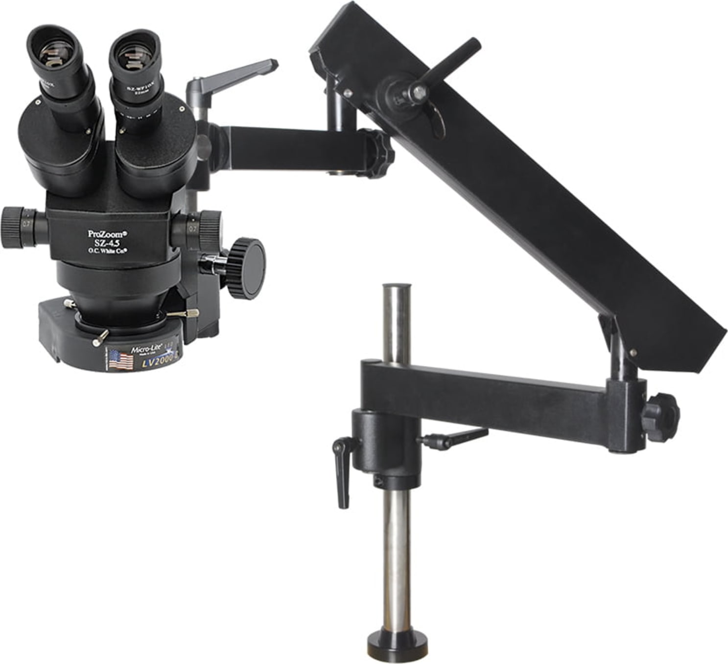 OC White TKPZE-FA-A - Extended Working Distance Binocular Microscope